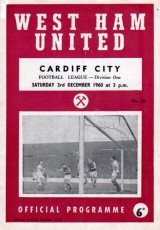West Ham United v Cardiff City