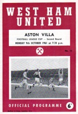 West Ham United v Aston Villa