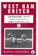 West Ham United v Leicester City