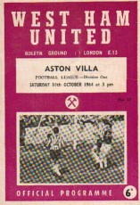 West Ham United v Aston Villa
