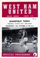 West Ham United v Mansfield Town