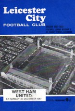 Leicester City v West Ham United