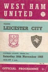 West Ham United v Leicester City