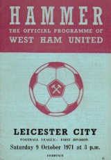 West Ham United v Leicester City