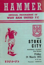 West Ham United v Stoke City