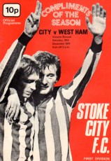 Stoke City v West Ham United