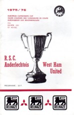 Anderlecht v West Ham United
