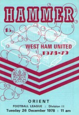 West Ham United v Leyton Orient