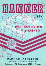 West Ham United v Oldham Athletic