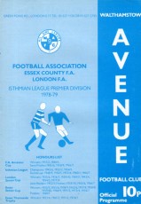Walthamstow Avenue v West Ham United