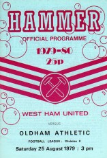 West Ham United v Oldham Athletic