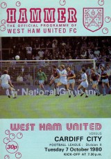 West Ham United v Cardiff City