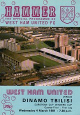 West Ham United v Dynamo Tbilisi