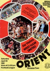 Leyton Orient v West Ham United