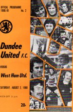 Dundee United v West Ham United