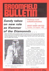 Airdrieonians v West Ham United