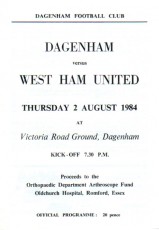 Dagenham v West Ham United