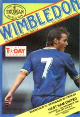 Wimbledon v West Ham United