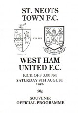 St Neots Town v West Ham United