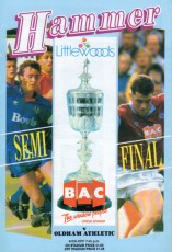 West Ham United v Oldham Athletic