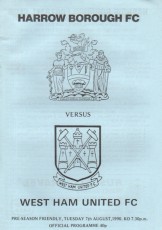Harrow Borough v West Ham United