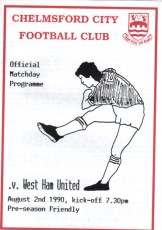 Chelmsford City v West Ham United