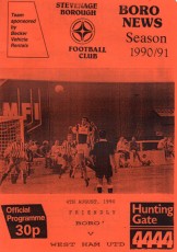 Stevenage Borough v West Ham United
