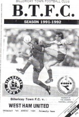 Billericay Town v West Ham United