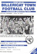 Billericay Town v West Ham United