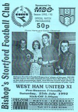 Bishop's Stortford v West Ham United