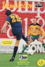 Wimbledon v West Ham United