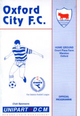 Oxford City v West Ham United