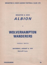 Brighton & Hove Albion v Wolverhampton Wanderers