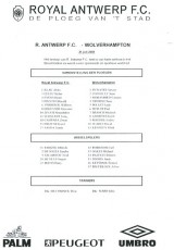 Royal Antwerp v Wolverhampton Wanderers