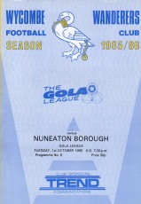 Wycombe Wanderers v Nuneaton Borough