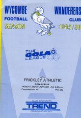 Wycombe Wanderers v Frickley Athletic
