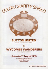 Sutton United v Wycombe Wanderers