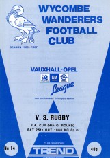 Wycombe Wanderers v VS Rugby