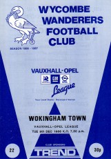 Wycombe Wanderers v Wokingham Town