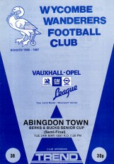 Wycombe Wanderers v Abingdon Town