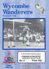 Wycombe Wanderers v Fisher Athletic
