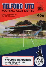 Telford United v Wycombe Wanderers