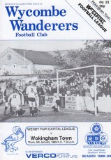 Wycombe Wanderers v Wokingham Town