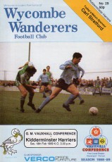 Wycombe Wanderers v Kidderminster Harriers