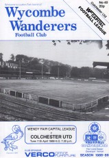 Wycombe Wanderers v Colchester United