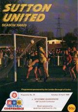 Sutton United v Wycombe Wanderers