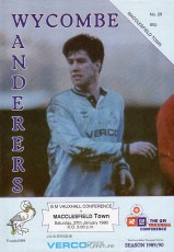 Wycombe Wanderers v Macclesfield Town