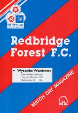 Redbridge Forest v Wycombe Wanderers