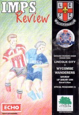 Lincoln City v Wycombe Wanderers