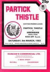 Partick Thistle v Hibernian